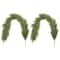 Glitzhome® 6ft Christmas Greenery PE Garland, 2ct.
